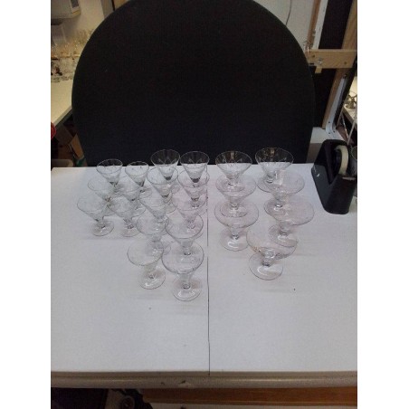 LOT DE VERRES 
