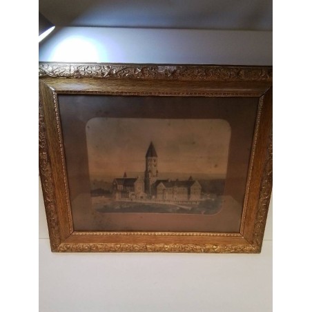 PHOTO ANCIENNE ABBAYE DE SAINT MAURICE CLERVAUX