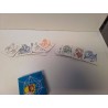 LOT SOUS VERRES SIGNES ZODIAQUE 