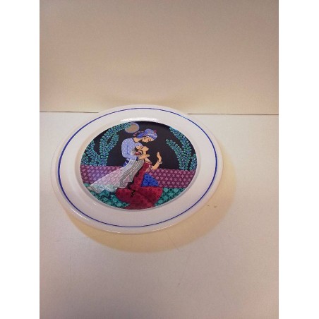 ASSIETTE DECORATIVE DECOR ORIENTAL 