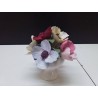 DÉCORATION FLEURS PORCELAINE ANGLAISE 