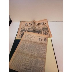 COFFRET JOURNAUX ANCIEN 