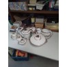 LOT VAISSELLE BAVARIA BORD DORÉ 