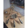 LUSTRE LAITON 8 FEUX 