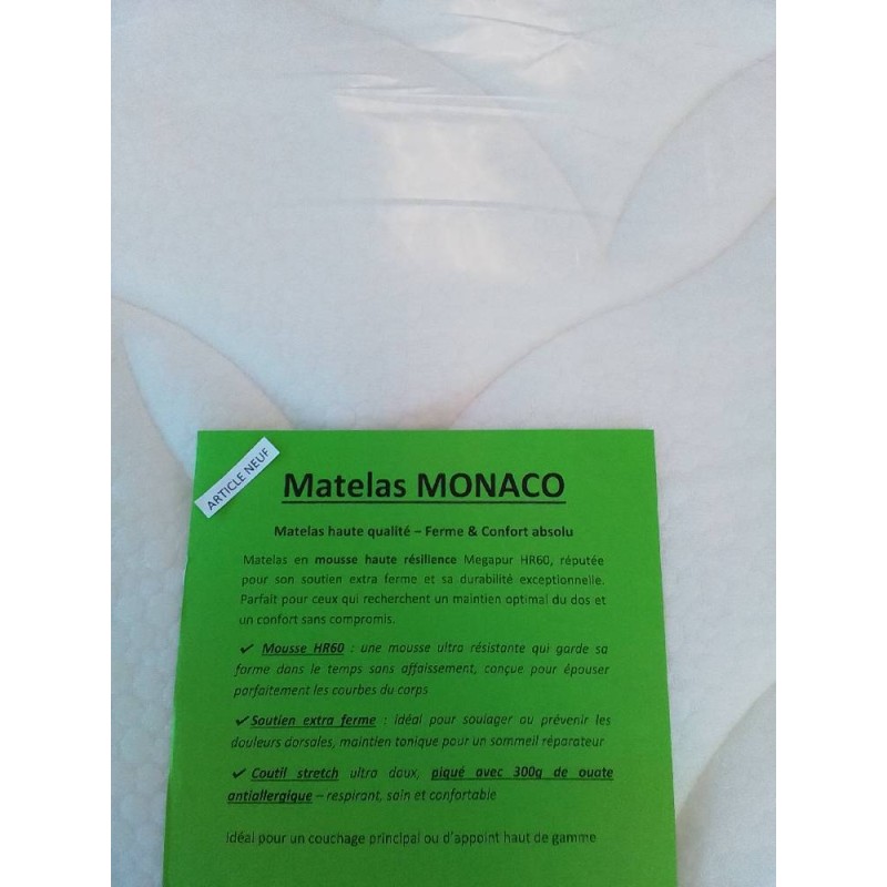 MATELAS MONACO 140X200 EXTRA FERME