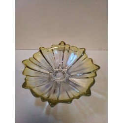 COUPE EN VERRE CISELE 