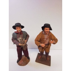 LOT DE 2 SANTONS 