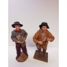 LOT DE 2 SANTONS 