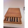 COFFRET COUTEAUX ET PLANCHE 