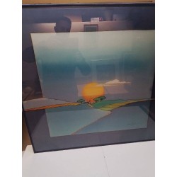PEINTURE SUR SOIE BRUNO DELVIGNE
