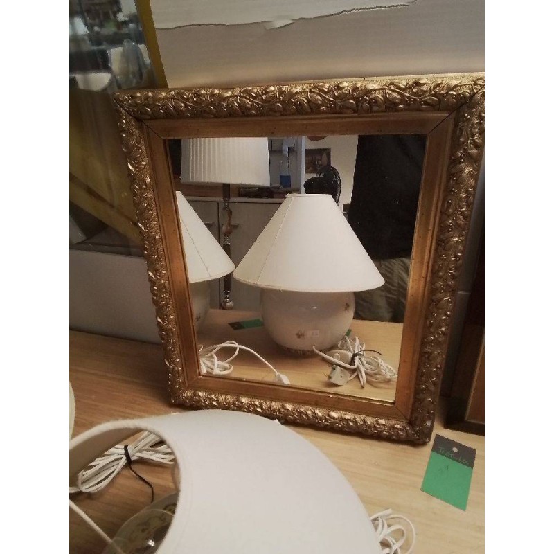 MIROIR BORD DORE 