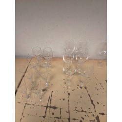 LOT DE VERRES 