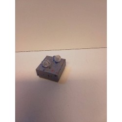 BOUCLE D\'OREILLES EN VERRE
