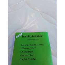 MATELAS SPRING25  90X200