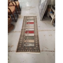 TAPIS TON BRUN 175X64