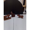 STATUETTE ANIMAUX PM EN BOIS LA PIECE