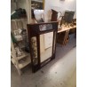 MIROIR STYLE ANCIEN MOTIF FLEURS 
