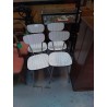 LOT 4 CHAISES FORMICA