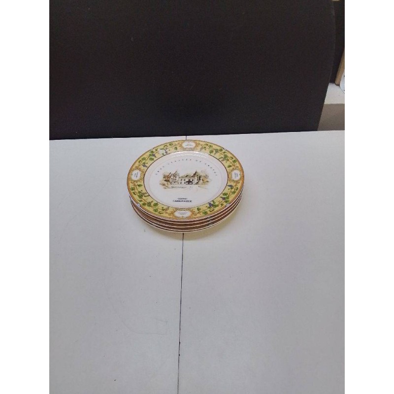 LOT D ASSIETTES VILLEROY&BOCH CRUS CLASSÉS 