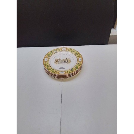 LOT D ASSIETTES VILLEROY&BOCH CRUS CLASSÉS 