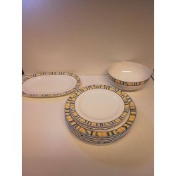 LOT VAISSELLE BALI LOOK VILLEROY ET BOCH 