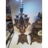GARNITURE DE CHEMINÉE BRONZE 