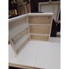 BOITE ETAGERE MURALE BLANC
