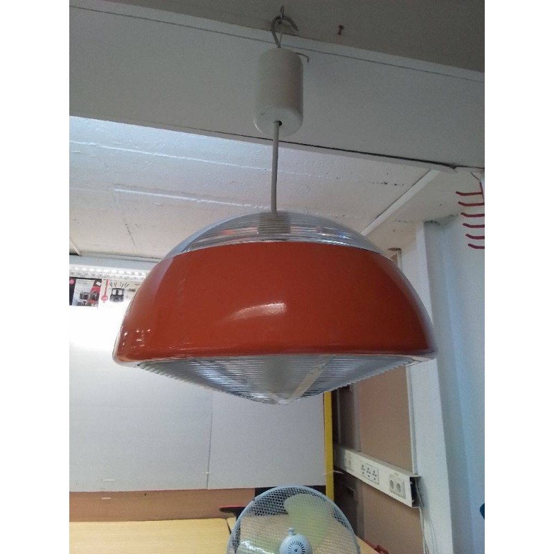 SUSPENSION VINTAGE HOLOPHANE 1970