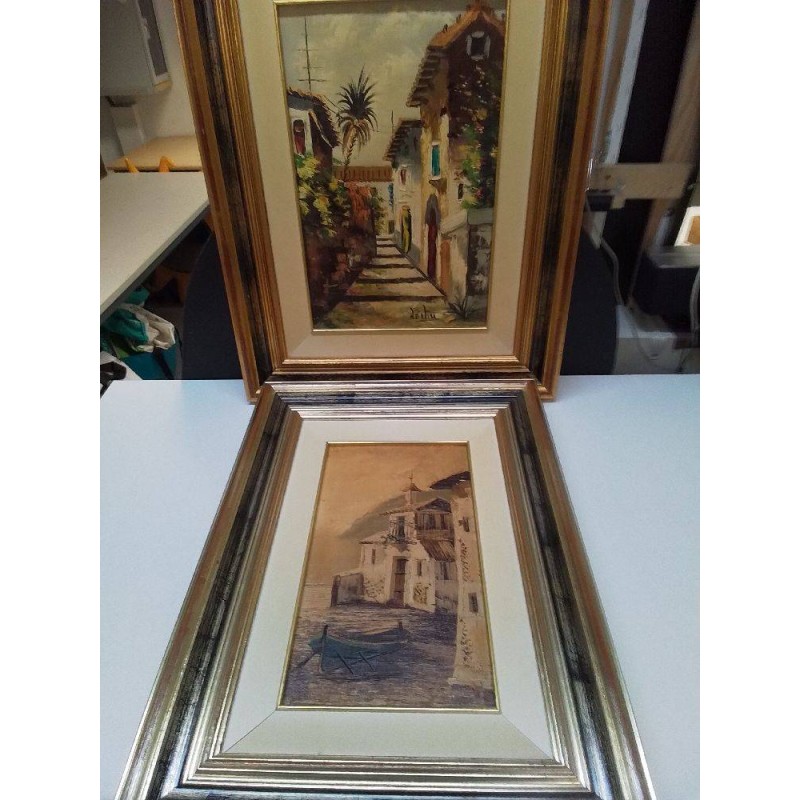 PEINTURE DIVERS ENCADREMENT DORÉ 