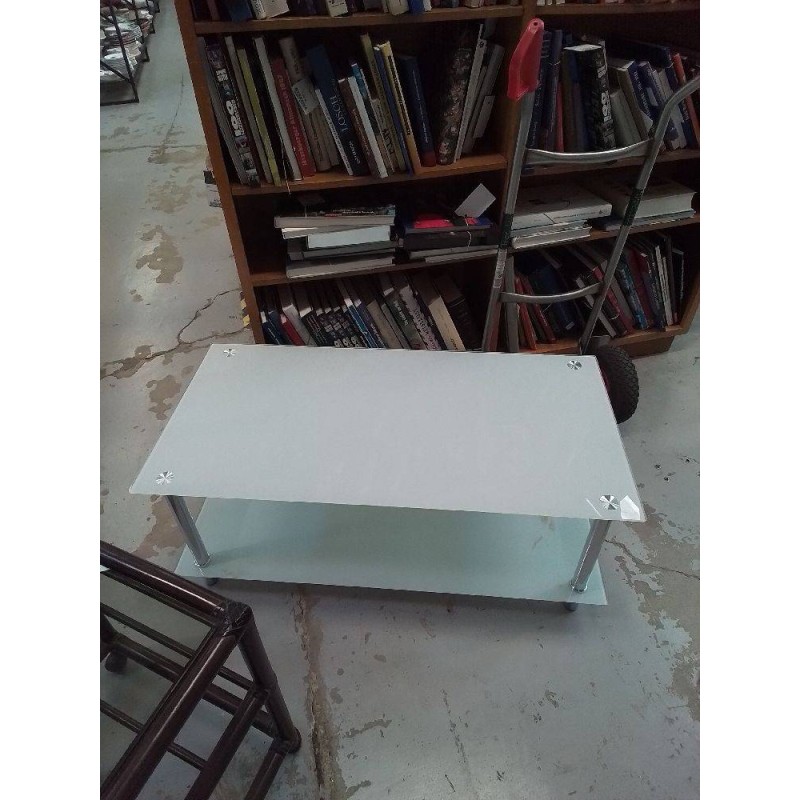 TABLE BASSE EN VERRE 