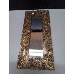 MIROIR BORD DORÉ 