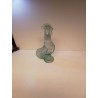 CARAFE DECORATIVE EN VERRE COQ