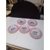 LOT D\'ASSIETTES DECORATIVE LES VOLONTAIRES