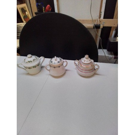 POT COUVERT PORCELAINE DIVERS
