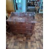 COMMODE PLATEAU MARBRE 4 TIROIRS