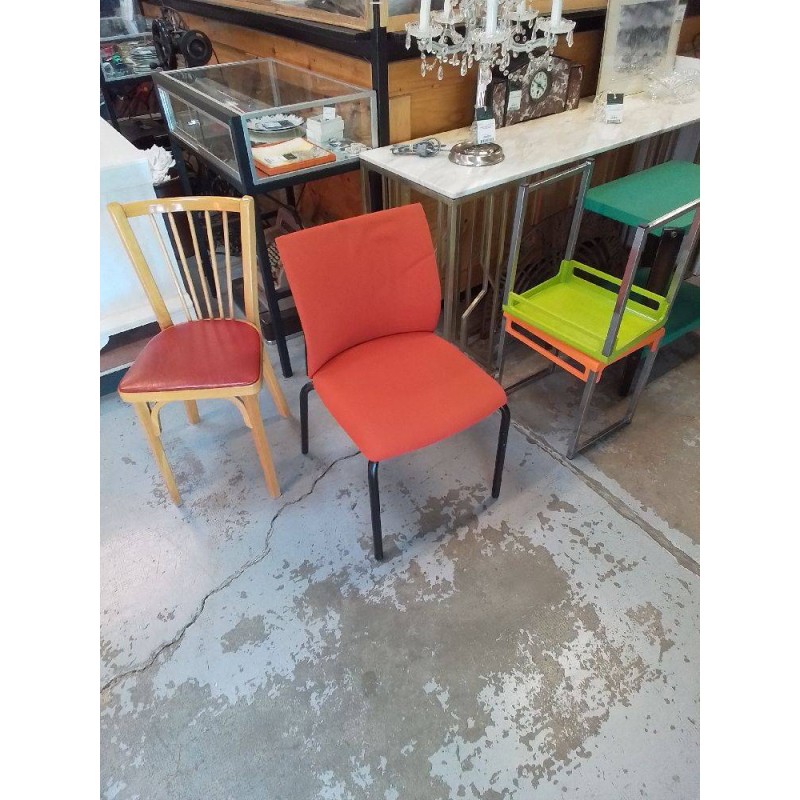 CHAISE DE BUREAU STEELCASE ORANGE