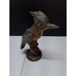 SUJET OISEAU TERRE CUITE 