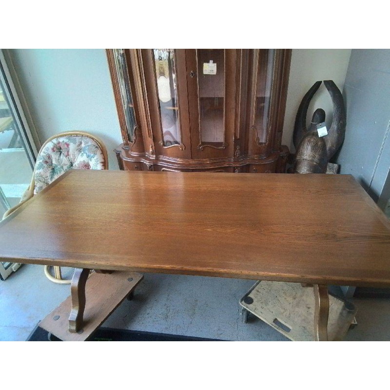 TABLE BOISBMASSIF AVEC ALLONGES