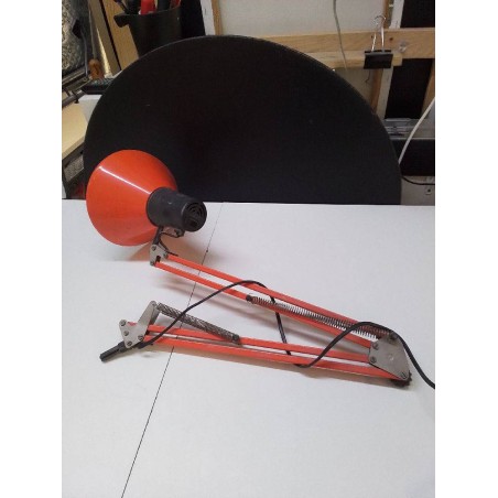LAMPE D\'ARCHITECTE ORANGE 