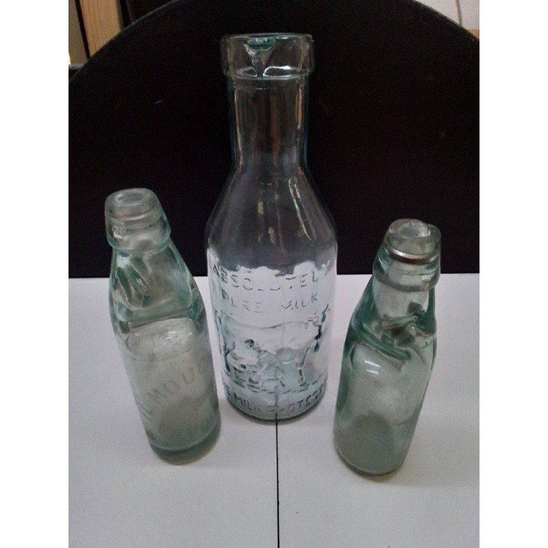 LOT BOUTEILLES ANCIENNE 