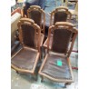 LOT DE 4 CHAISES 