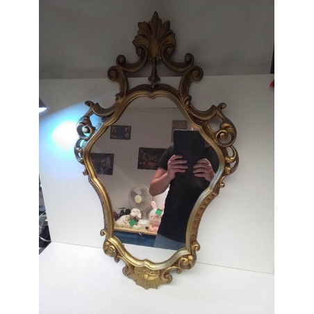 MIROIR BORD DORÉ 