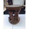 TABOURET AFRICAIN BOIS SCULPTÉ 