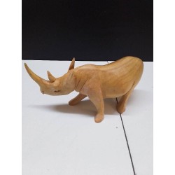 STATUETTE  BOIS SCULPTÉ 