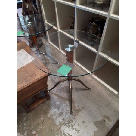TABLE BASSE PLATEAU VERRE CALLIGARIS 