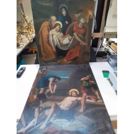 PEINTURE RELIGIEUSE ANCIENNE  L\'UNITÉ 