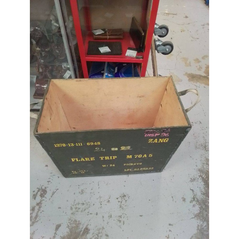 CAISSE BOIS VERTE 