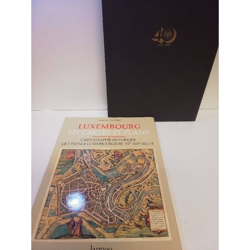 LIVRE LUXEMBOURG EN CARTES