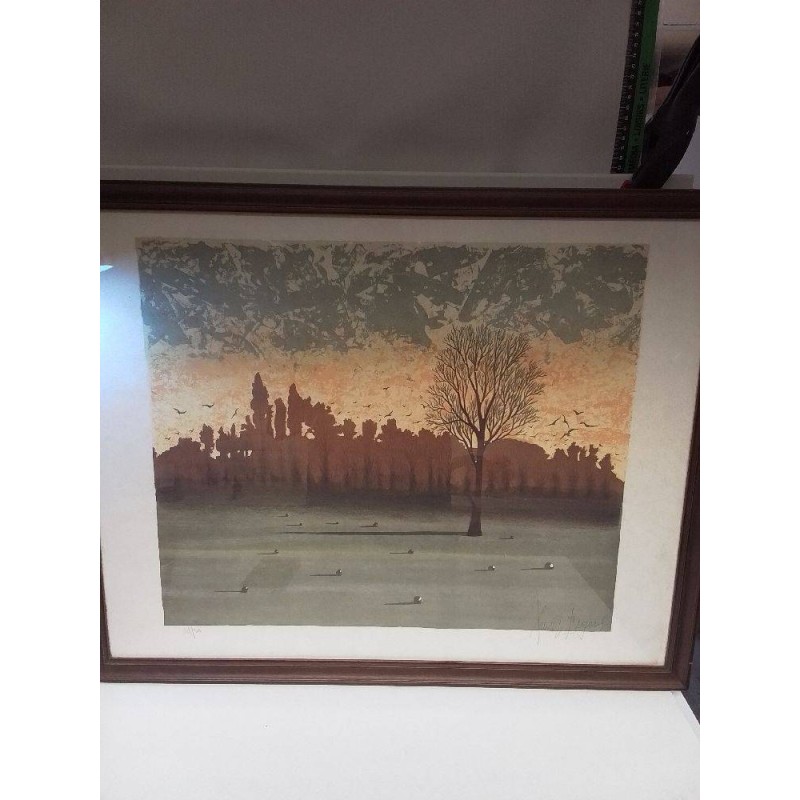 LITHOGRAPHIE XAVIER DEGANS. 