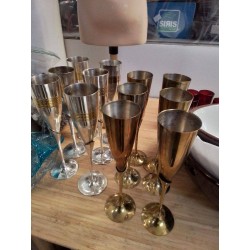 FLUTE METAL LOT DE 6 